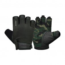 RDX RDX T2 Half Army Gloves Green (M size)