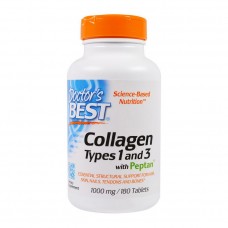 Doctor's BEST Collagen Types 1&3 1000 mg with Vitamin C (180 tab)
