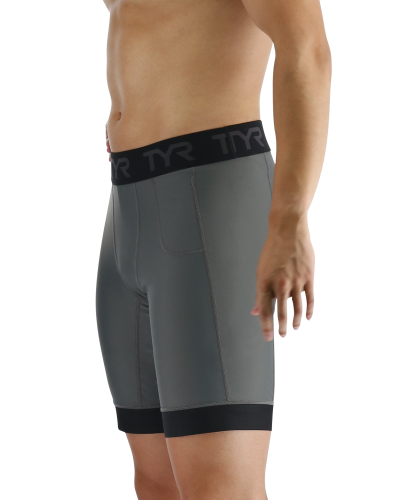 Чоловічі компресійні шорти TYR Men's Compression Shorts – Solid (MCSLSO3A-927)