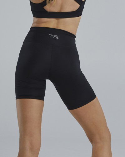 Шорти жіночі з високою талією TYR Women's Base Kinetic High-Rise 2" Shorts (FTEHSS3A-001)