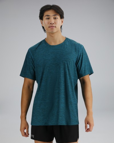 Футболка чоловіча з короткими рукавами TYR Men's Airtec Tee- Solid (MPTSO3A-975)