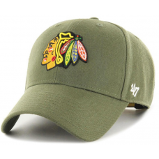 Кепка (MVP) 47 Brand CHICAGO BLACKHAWKS (MVPSP04WBP-SWB)