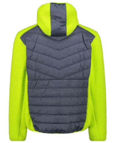 Куртка спорт. CMP JACKET HYBRID FIX HOOD GRID PO (34P1817-U911) розмір 50