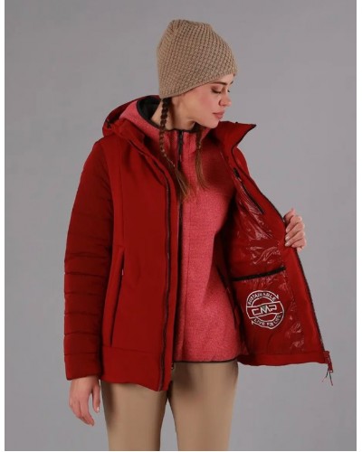 Куртка CMP WOMAN JACKET LONG ZIP HOOD (32K1516-C905) розмір 38