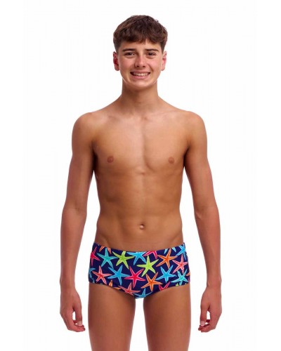 Дитячі плавки Funky Trunks Boy's Sidewinder Trunks Starry Night (FTS015B72218) розмір 24 (8-9 років) із зірочками