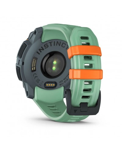 Смарт-годинник Garmin Instinct 3 – 45 мм, з AMOLED дисплеєм та ліхтарем (010-02936-01) зелений