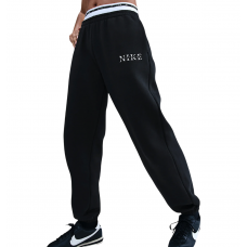 Штани жіночі Nike Sportswear Phoenix Fleece Black (IH4055-010) чорні розмір M