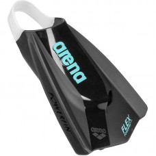 Ласти для плавання короткі із відкритою п'ятою Arena POWERFIN PRO II Flex (011938-400) чорние, розмір 38-39