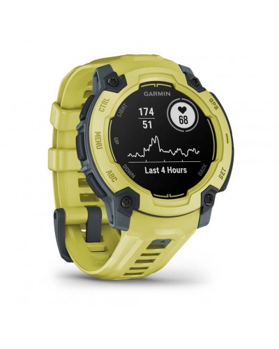Смарт-годинник Garmin Instinct E – 45 мм (010-02933-01) Лимонний