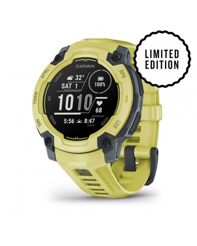 Смарт-годинник Garmin Instinct E – 45 мм (010-02933-01) Лимонний