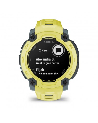 Смарт-годинник Garmin Instinct E – 45 мм (010-02933-01) Лимонний