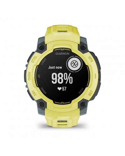 Смарт-годинник Garmin Instinct E – 45 мм (010-02933-01) Лимонний