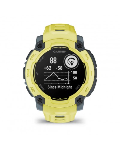 Смарт-годинник Garmin Instinct E – 45 мм (010-02933-01) Лимонний