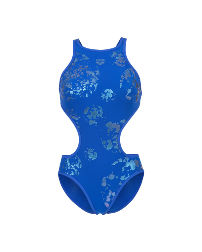Жіночий купальник Arena ONE GRAPHIC SWIMSUIT (010808-190) розмір 36 синій
