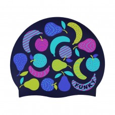 Шапочка для плавання Funky Silicone Swimming Cap Fruit Salad (FYG017N7211100) синя з фруктами