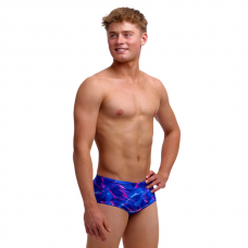 Дитячі плавки Funky Trunks Boy's Sidewinder Trunks Rising Tide (FTS015B72306) розмір 24 (8-9 років) фіолетові