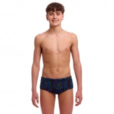Дитячі плавки Funky Trunks Boy's Sidewinder Trunks Chomp Chomp (FTS015B72073) розмір 26 чорні