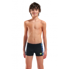 Детские спортивные плавки для плавания Arena CANDIES SWIM SHORT (010299-550) размер 6-7 лет черные с синим