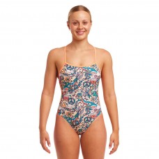 Жіночий купальник Funkita Ladies Twisted One Piece Free Love (FKS038L71719) розмір 6 блакитний