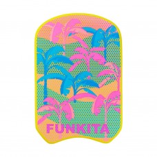 Дошка для плавання Funkita Training Kickboard Poka Palm (FKG002N7173400) 42см х 27см жовта