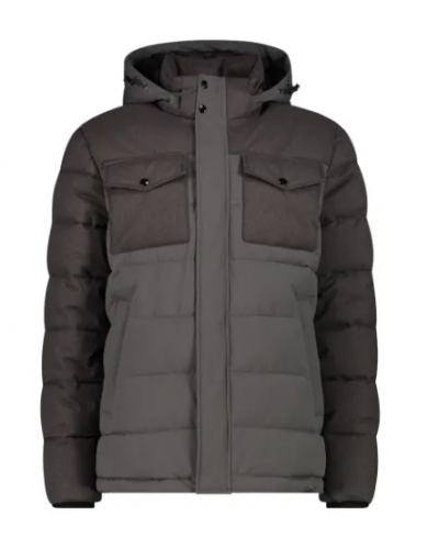 Куртка CMP JACKET ZIP HOOD MELANGE (34K0187-E927) розмір 48