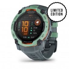 Смарт-годинник Garmin Instinct 3 – 50 мм, з AMOLED дисплеєм та ліхтарем (010-03020-01) Зелений