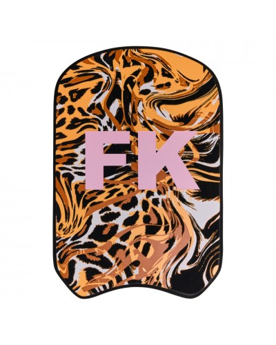 Дошка для плавання Funkita Training Kickboard Tipsy Tiger (FKG002N7223400) 42см х 27см чорна