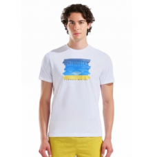 Футболка Arena WATER PRINT T-SHIRT (011001-100) розмір S