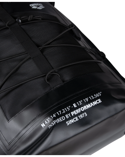 Рюкзак водонепроникний Arena Dry Backpack 30L (011056-100) чорний 30L