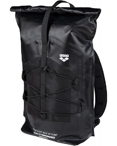Рюкзак водонепроникний Arena Dry Backpack 30L (011056-100) чорний 30L