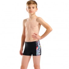 Дитячі спортивні плавки для плавання Arena LIT LOGO SWIM SHORT (010692-550) розмір 6-7 років чорні