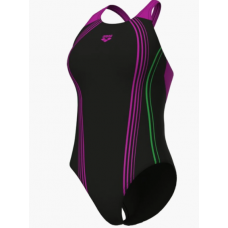 Купальник Arena CLEAR LINES SWIMSUIT V BACK LB (010255-590) розмір 38