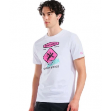 Футболка Arena SLIPPERY SURFACE PRINT T-SHIR (011332-100) розмір M