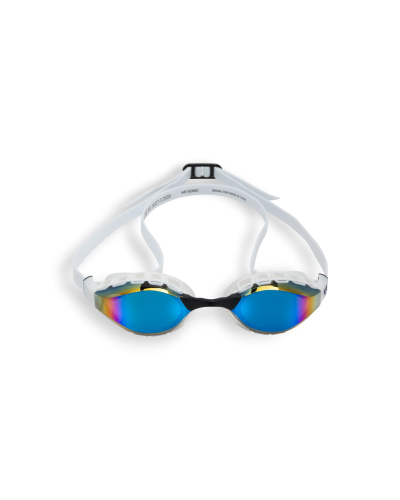 Окуляри для плавання Arena AIR SONIC MIRROR (011004-120) білі з дзеркальними лінзами