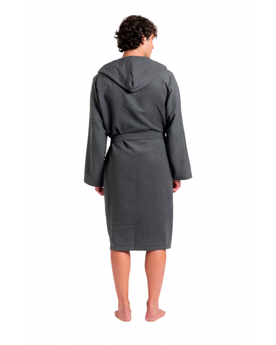 Халат з мікрофібри Arena Zeal Robe (009032-510) розмір S, сірий
