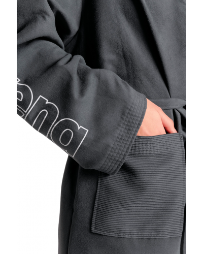 Халат з мікрофібри Arena Zeal Robe (009032-510) розмір S, сірий