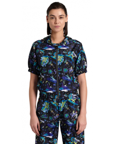 Реглан Arena FUN PLANET S/S HOODED JACKET (007536-550) розмір S