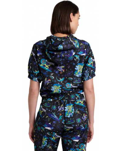 Реглан Arena FUN PLANET S/S HOODED JACKET (007536-550) розмір S