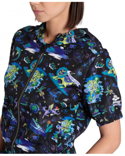 Реглан Arena FUN PLANET S/S HOODED JACKET (007536-550) розмір S