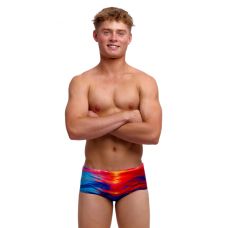 Дитячі плавки Funky Trunks Boy's Sidewinder Trunks Sunset Delight (FTS015B72302) розмір 24 (8-9 років) різнокольорові