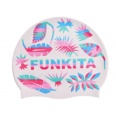 Шапочка для плавання Funkita Lost Leaf Swim Cap (FS997224100) біла