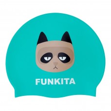 Шапочка для плавання Funkita Silicone Swimming Cap Still Grumpy (FS997233700) блакитна