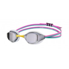 Окуляри для плавання Arena Python Mirror (1E763-118) срібло білий фуксія