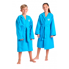 Дитячій халат з мікрофібри унісекс Arena ZEAL JUNIOR ROBE (009042-810) 6-7 років блакитний