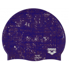 Шапочка для плавання Arena PRINT 2 (1E368-275) фіолетова