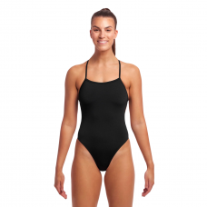 Жіночий купальник Funkita Ladies Twisted One Piece Still Black (FKS038L00470) розмір 6 чорний