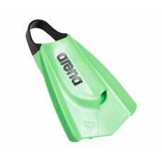 Ласти для плавання короткі із відкритою п'ятою Arena POWERFIN PRO II (006151-130) зелені, розмір 36-37