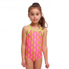Дитячий купальник для плавання Funkita Toddler Girl's Printed One Piece Stunner (FKS022G72085) на 4 років рожевий