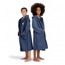 Дитячій халат з мікрофібри унісекс Arena ZEAL PLUS JR (005309-201) 12-13 років синій