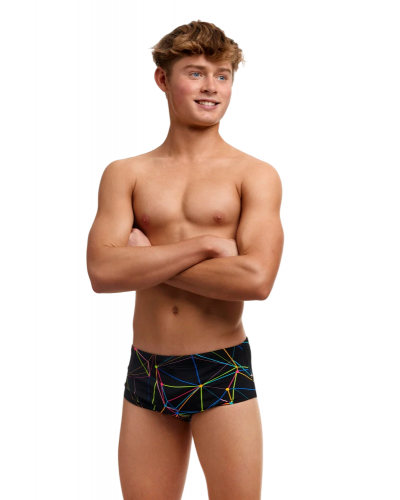 Дитячі плавки Funky Trunks Boy's Sidewinder Trunks Star Sign (FTS015B71897) розмір 26 чорні